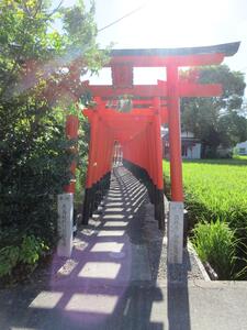 まちなみ賞　天高稲荷神社の鳥居2