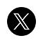 X(旧Twitter)ロゴ画像
