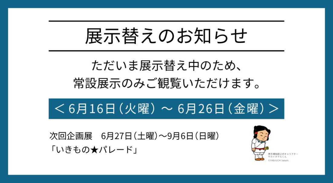 展示替え