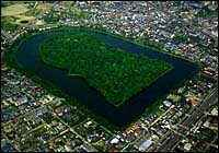 履中陵古墳(ミサンザイ古墳・石津ヶ丘古墳・百舌鳥陵山古墳)の写真