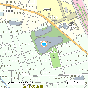 中文化会館付近地図