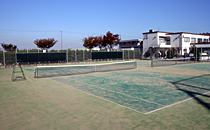 美原みの池テニスコートの写真