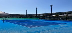 大浜公園テニスコートの写真